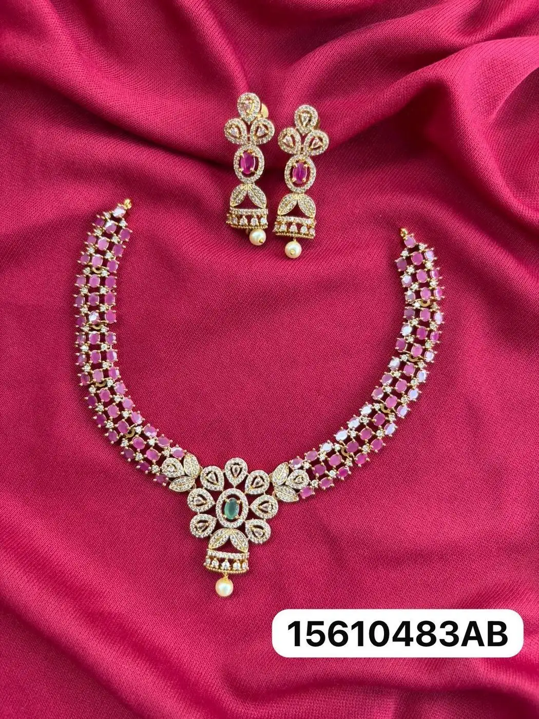 Yamini Ruby Elegance Neck Set 2