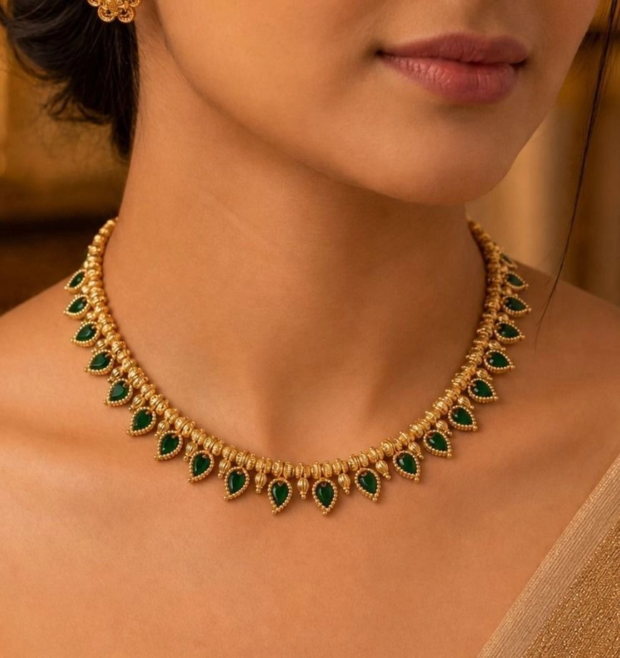 Parvathy Vishu Elegance Necklace Set 1