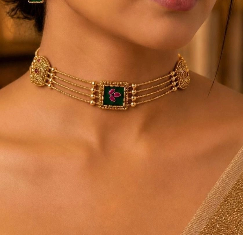 Kaveri Vishu Heritage Choker Set 1