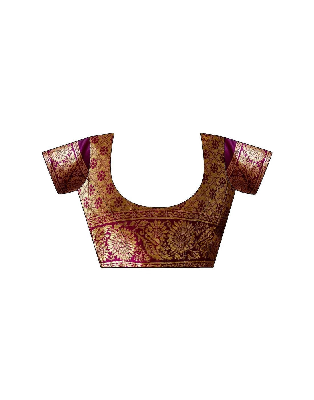 Tryloom Dusty Pink Silk Woven Patola Saree 12