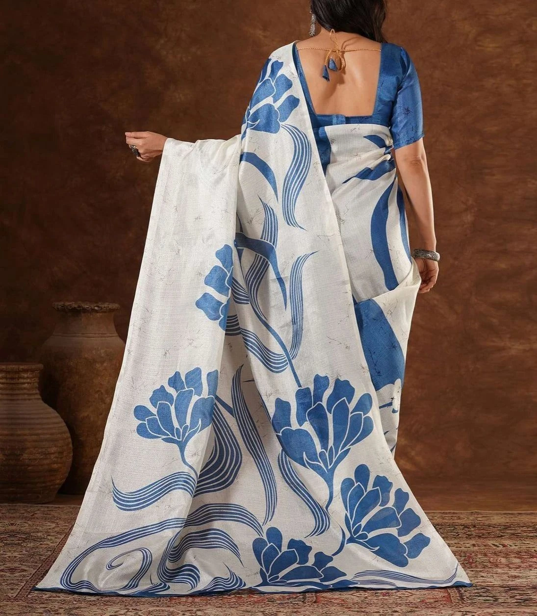 Tryloom Cotton Printed Saree 10