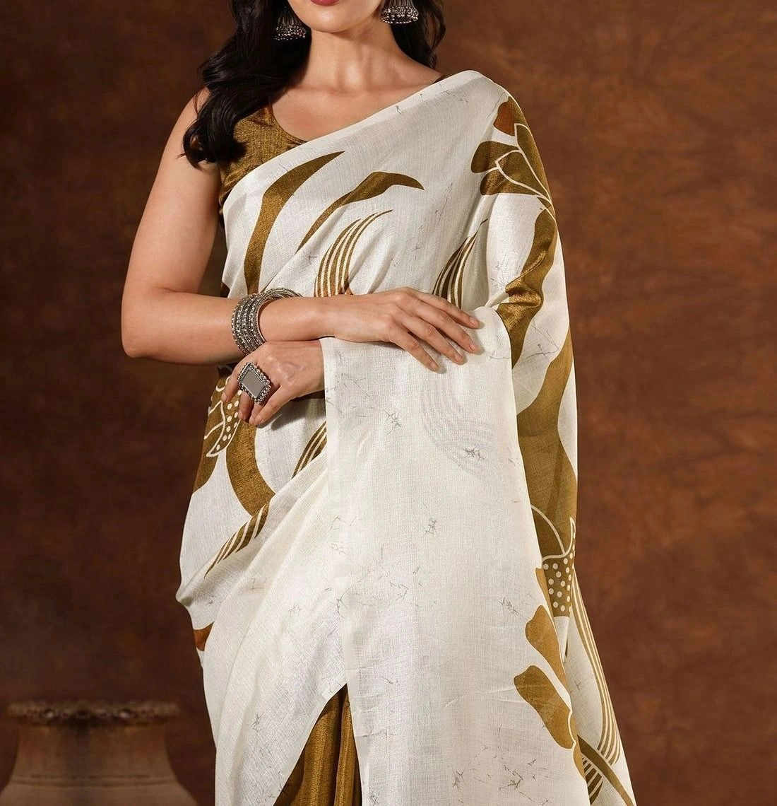 Tryloom Cotton Printed Saree 5