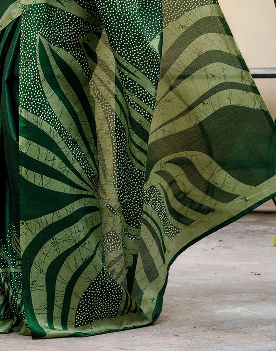 Tryloom Khadi Printed Saree 11
