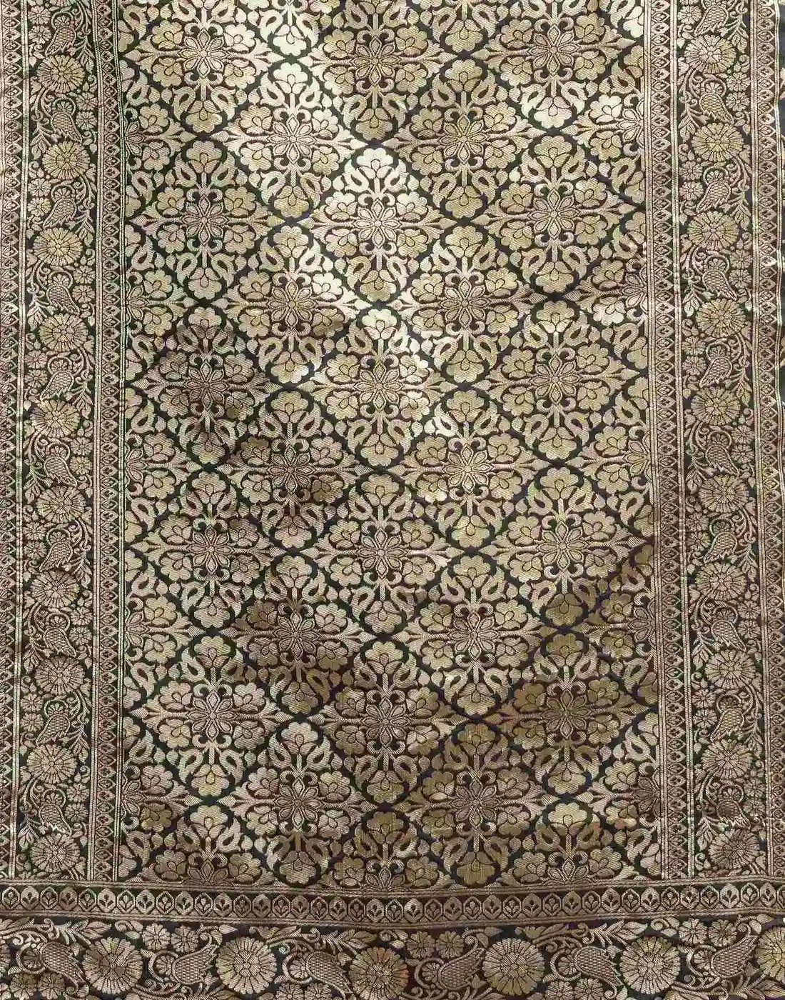 Tryloom Silk Woven Banarasi Saree 14
