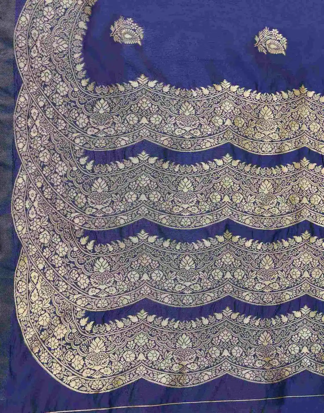 Tryloom Silk Woven Banarasi Saree 8