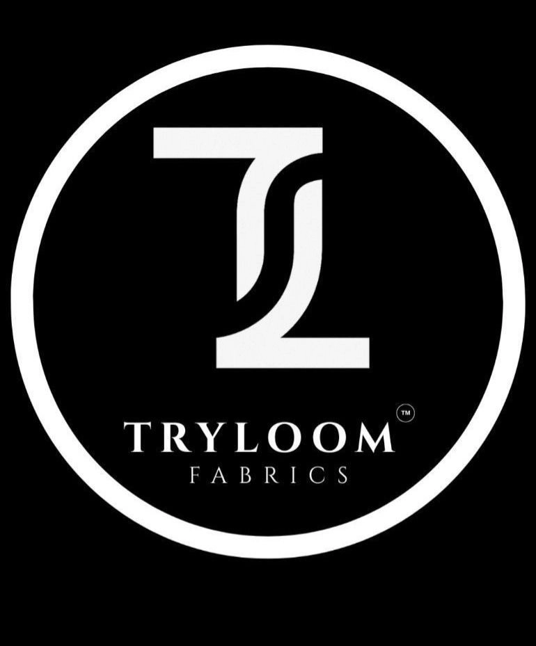 Tryloom Cream Linen Printed Onam Saree 8