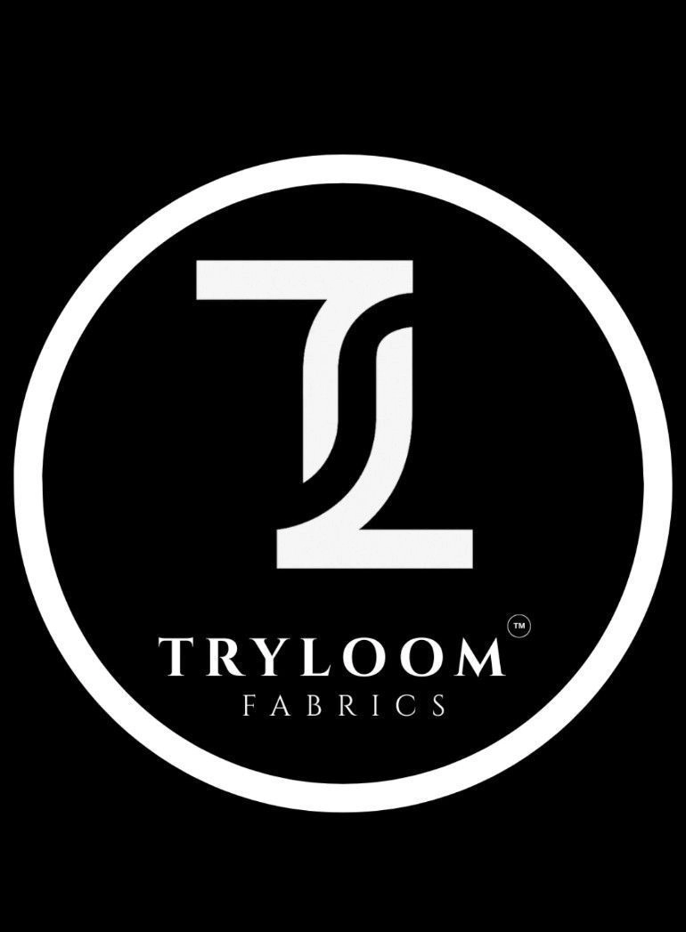 Tryloom Pink Shimmer Chiffon Sequence Embroidery saree 11