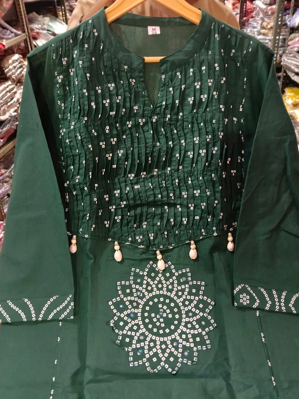 Tryloom Royal Handwork Premium Cotton Kurti Pant Dupatta Set | Designer Ethnic Cotton Suit for Women 4