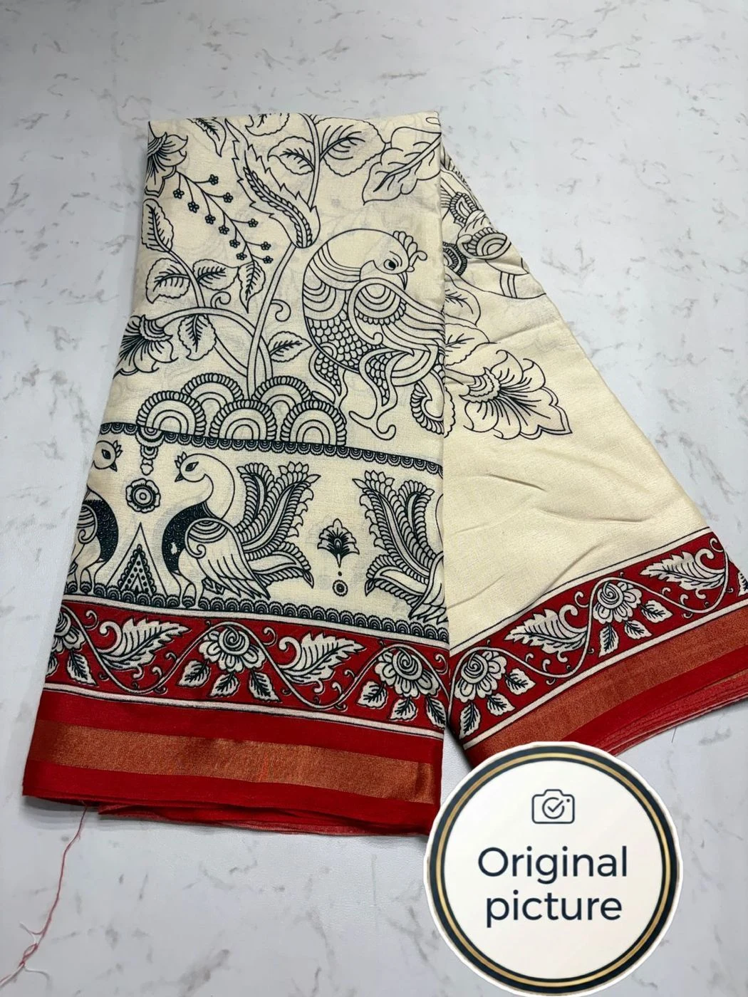 Tryloom Royal Zejuri Heritage Malmal Cotton Saree – Premium Soft Printed Ethnic Saree 4