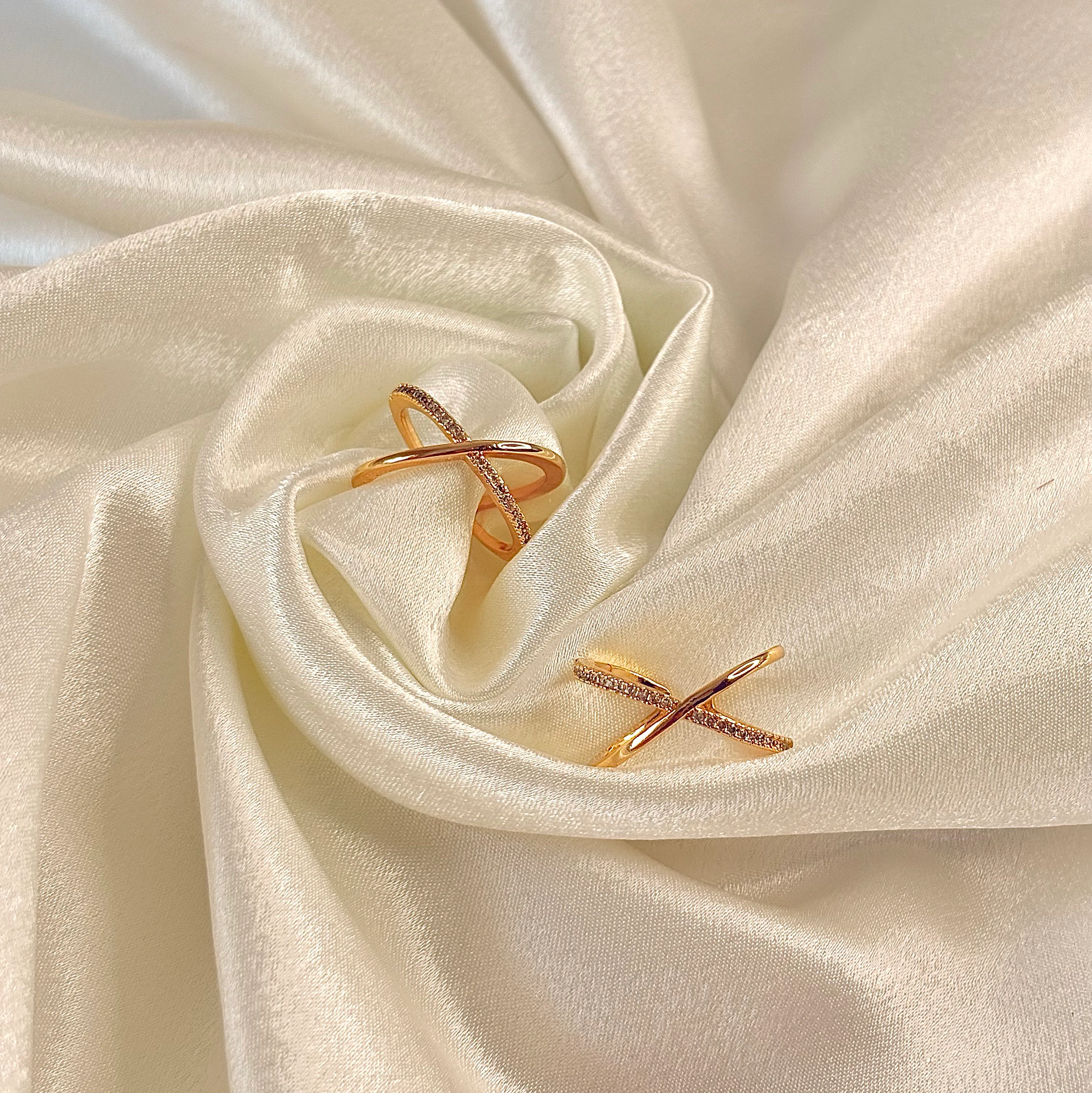 Cross Ring - Gold 2