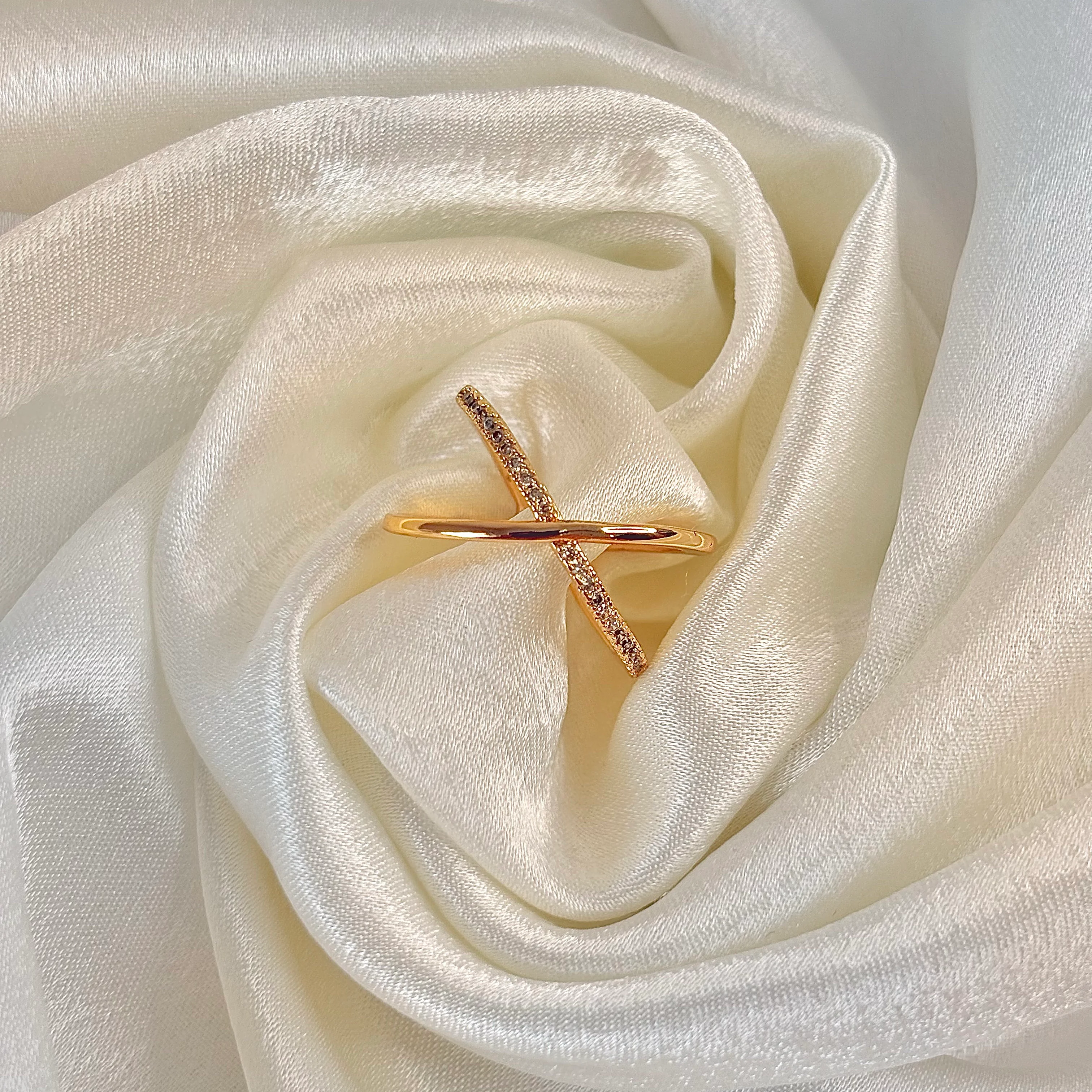 Cross Ring - Gold 3
