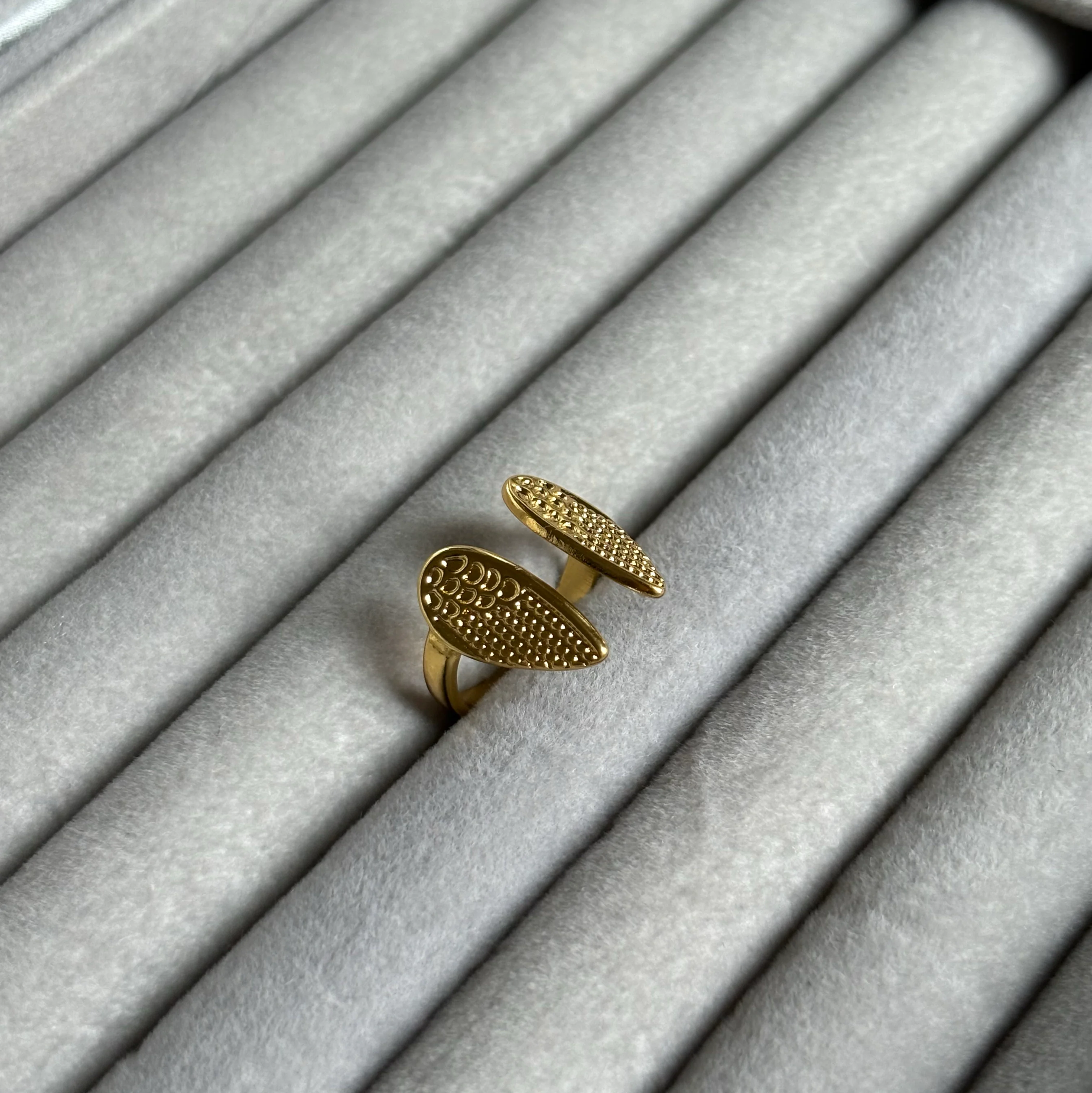 Wings themed adjustable ring 2