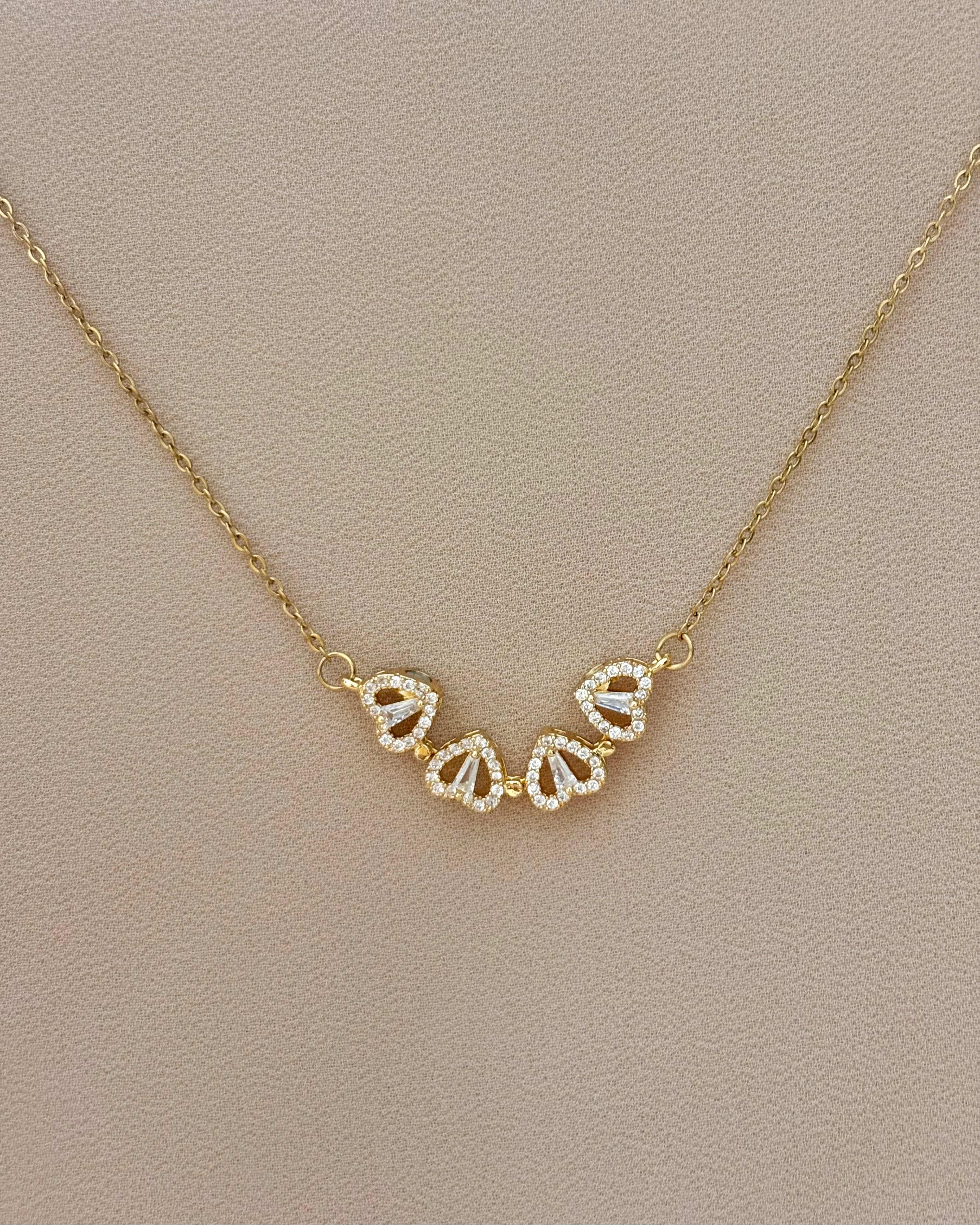 Heart pendant dual style necklace 2