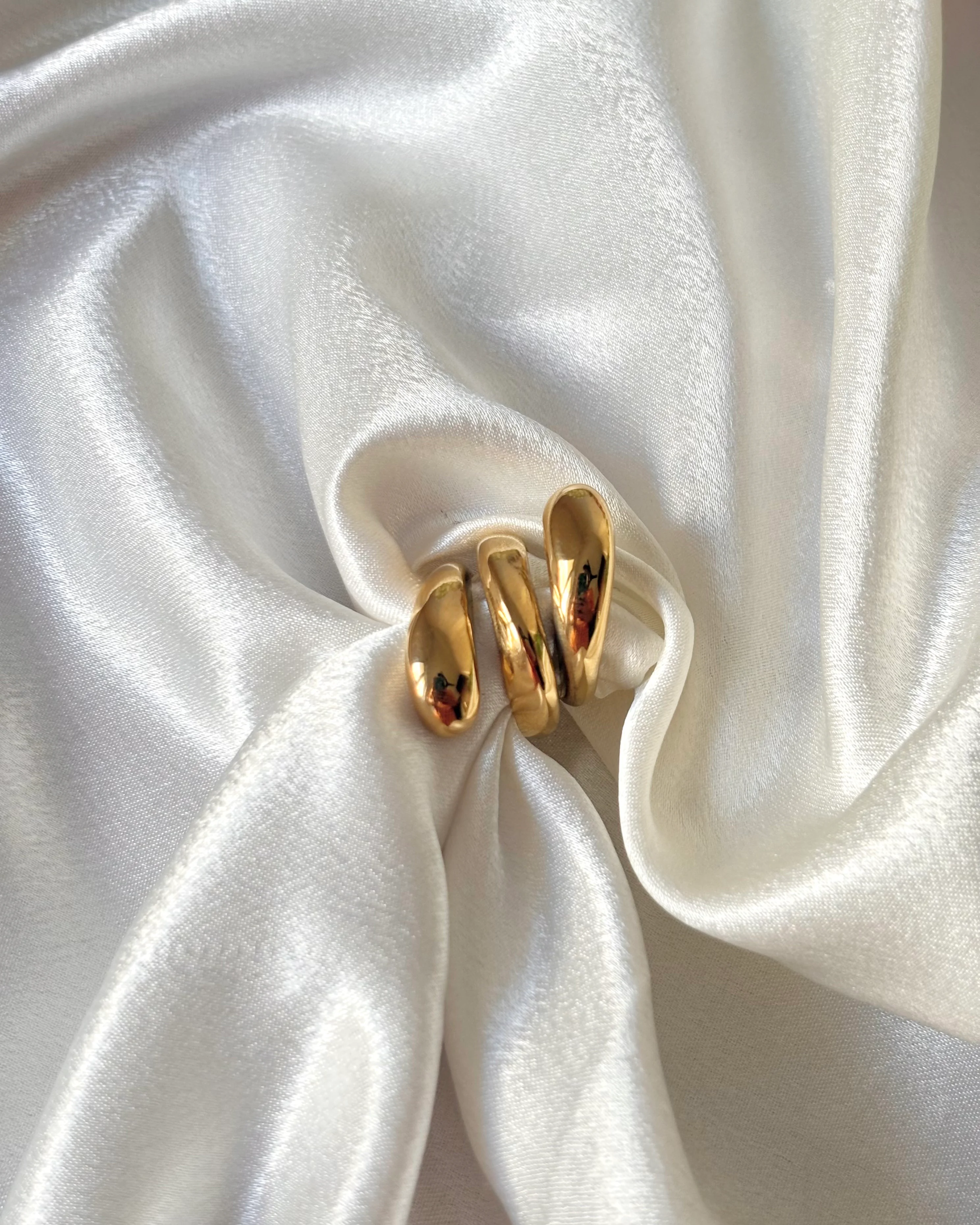 Contemporary chunky ring 2