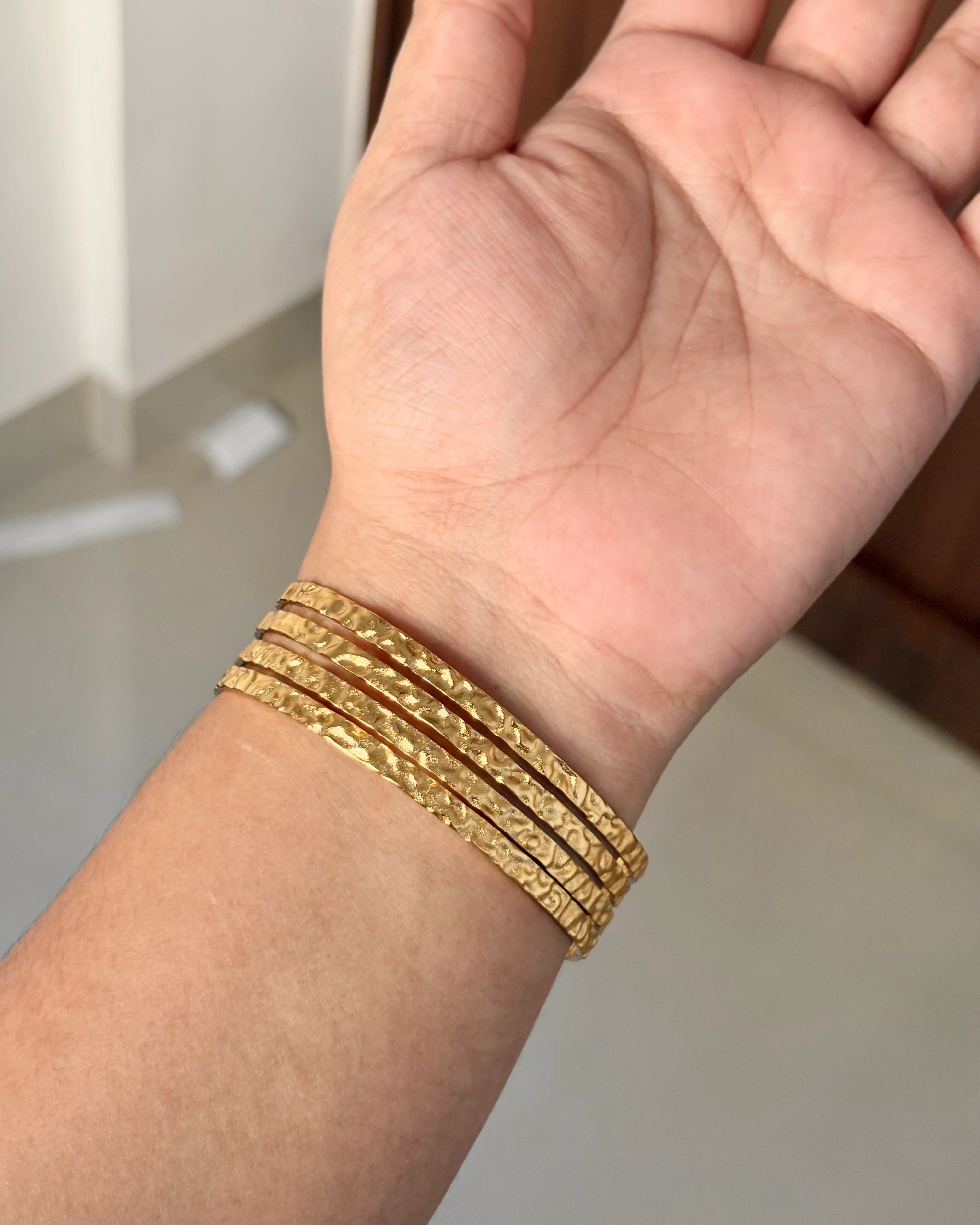 Contemporary cuff bracelet