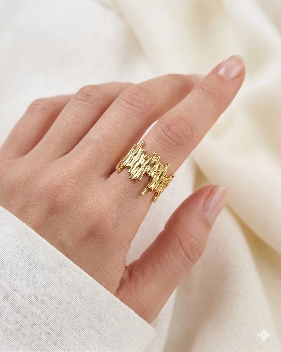 Contemporary adjustable ring 1
