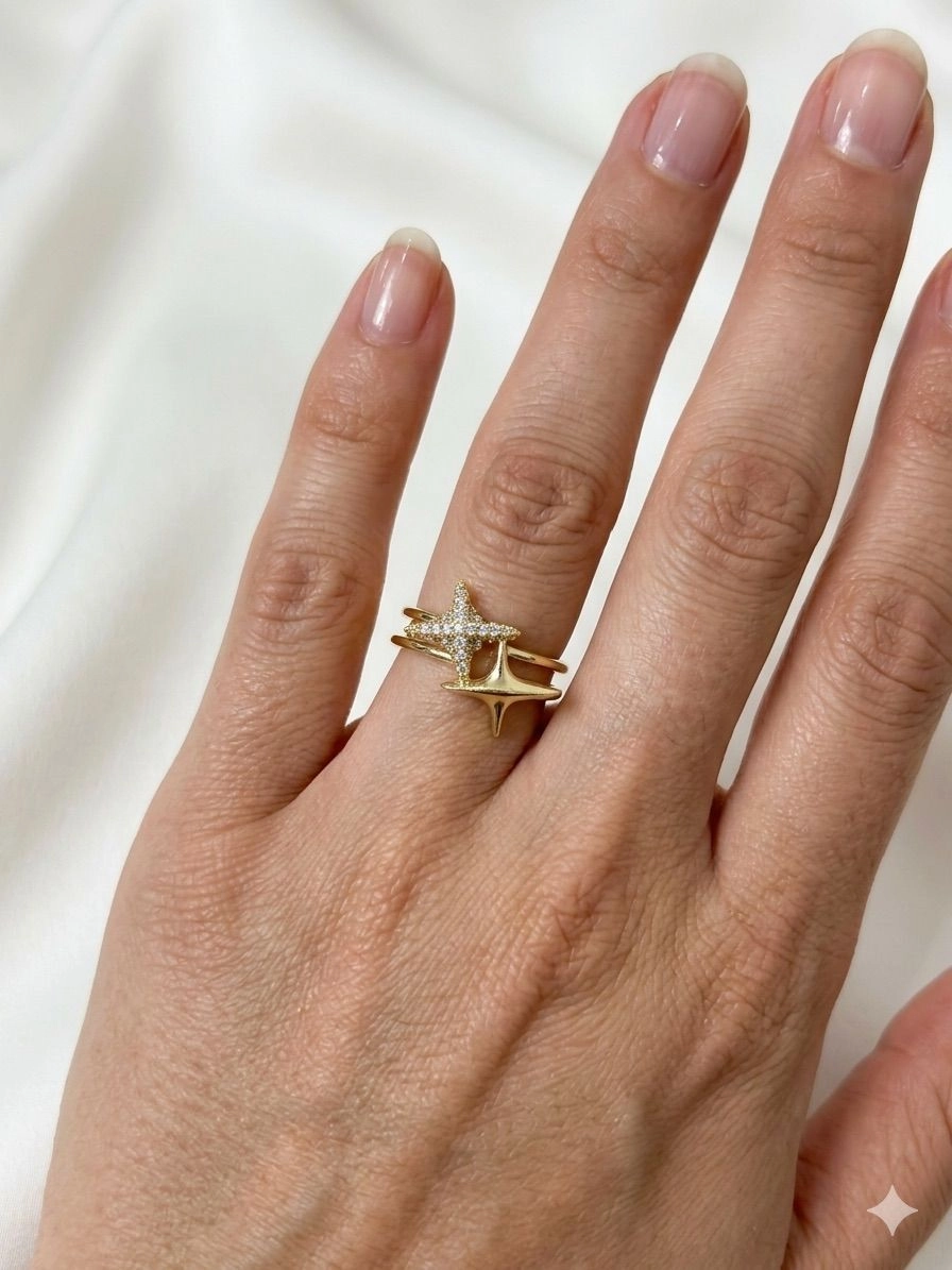 Sparkling ring