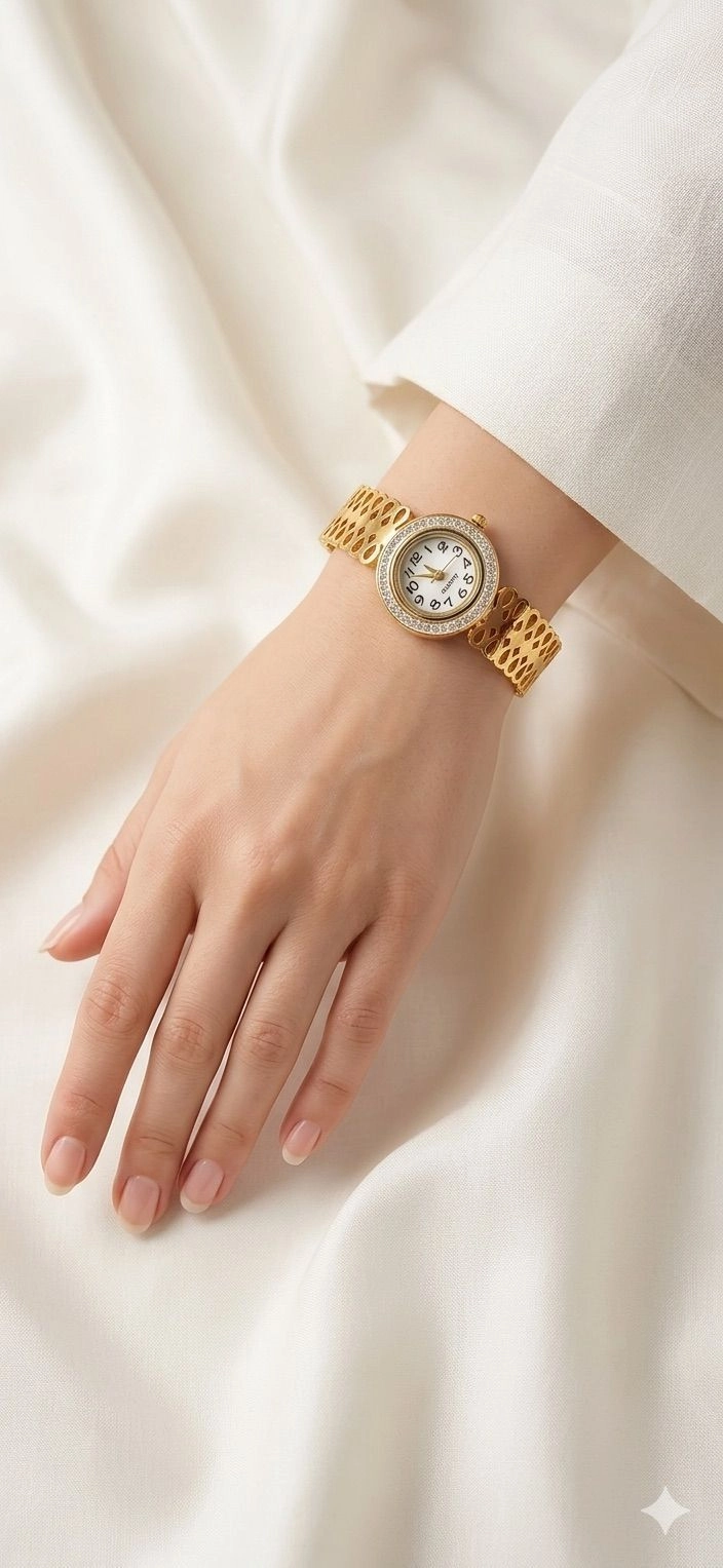Petal design bracelet watch 1