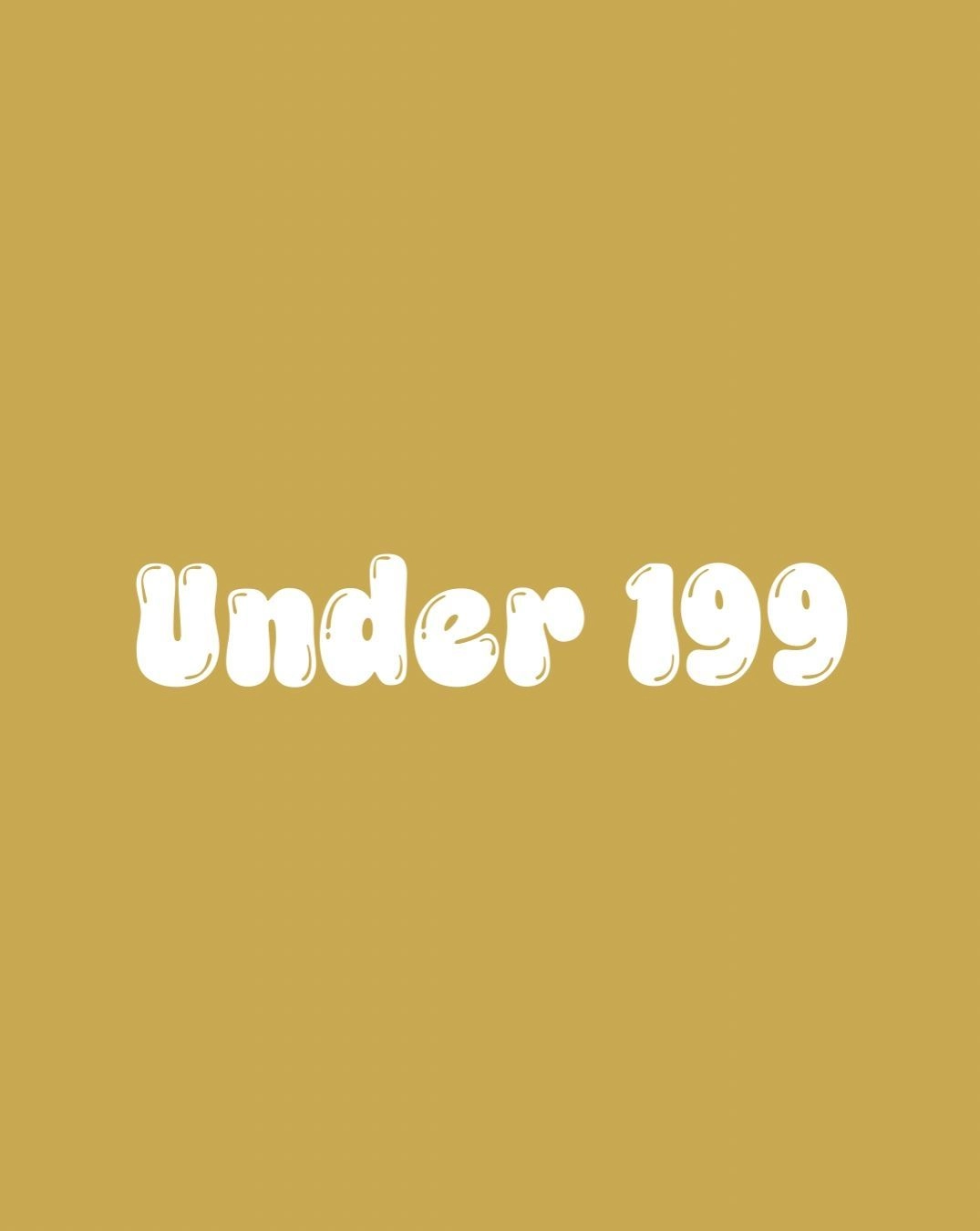 Under 199