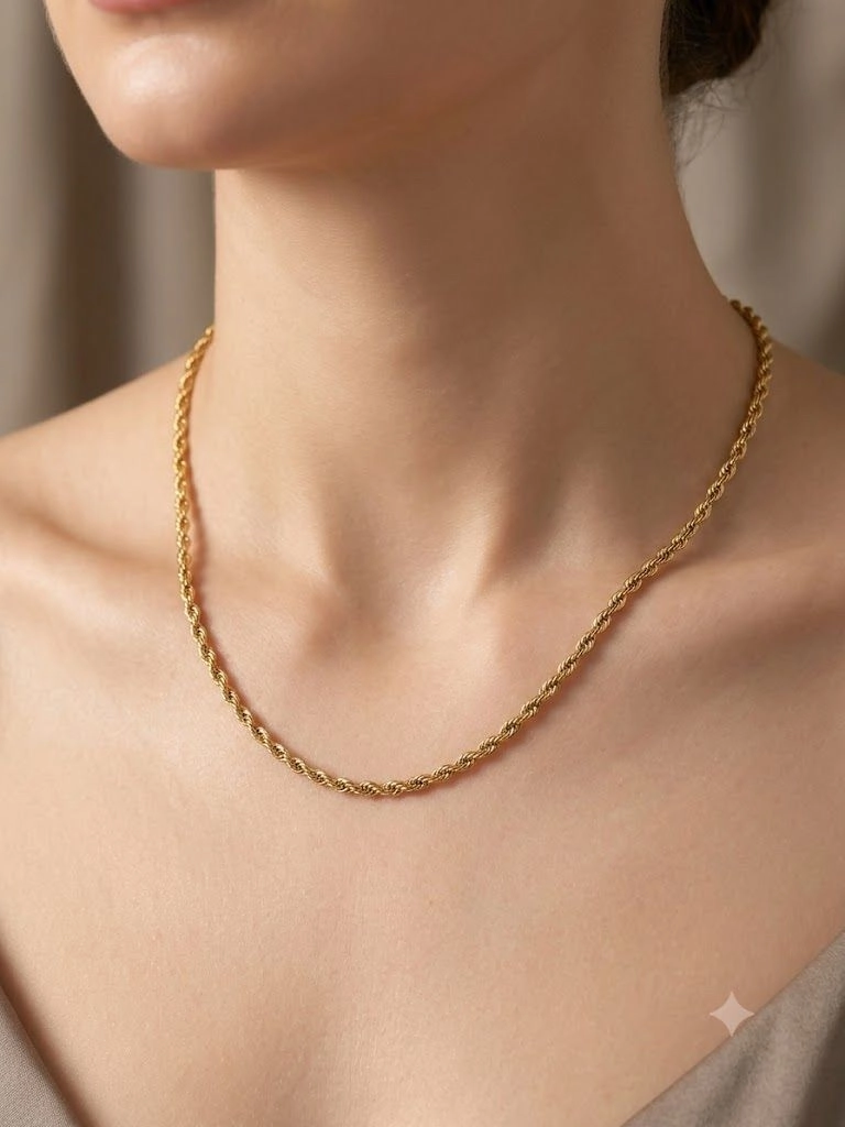 Plain swirl chain