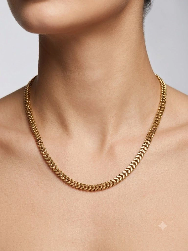 Unisex plain chain