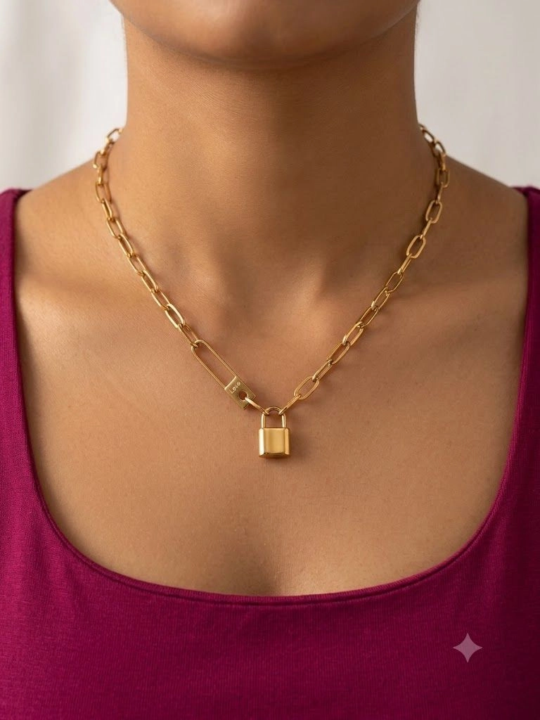 Lock & pin chunky chain