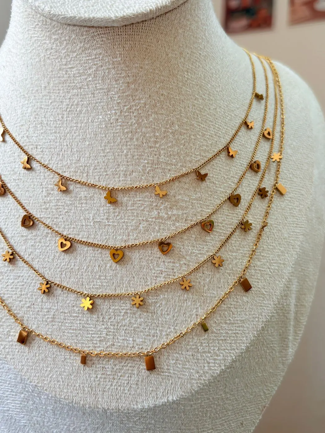 Mini charm necklace 2