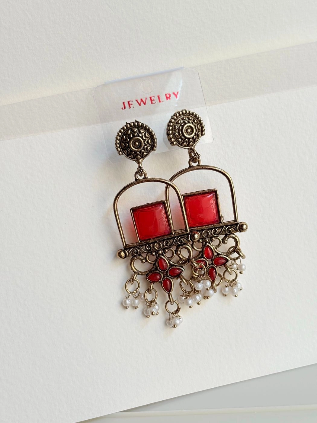 Window stones earrings 2