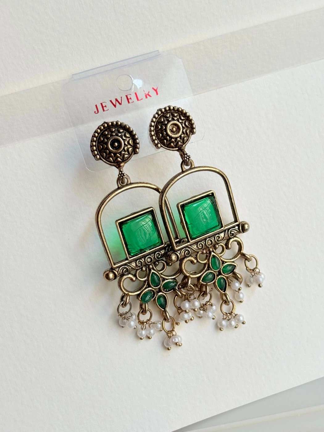 Window stones earrings 4