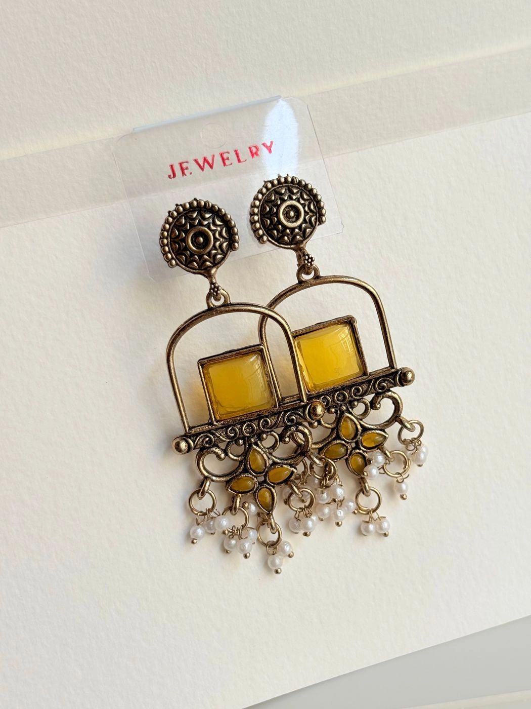Window stones earrings 6