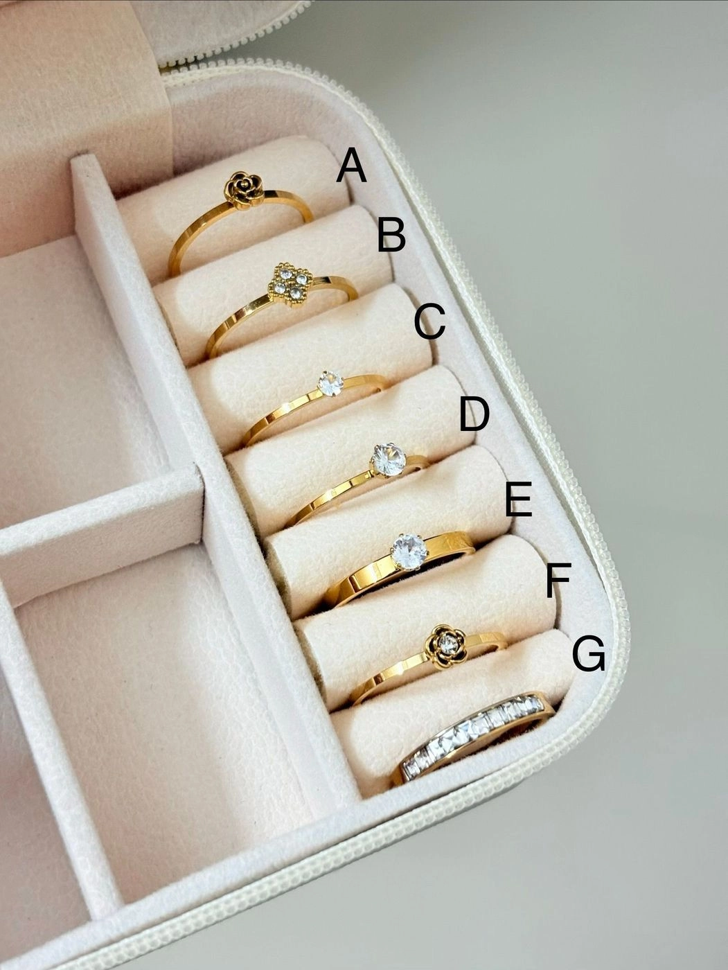 Minimal stackable rings 2