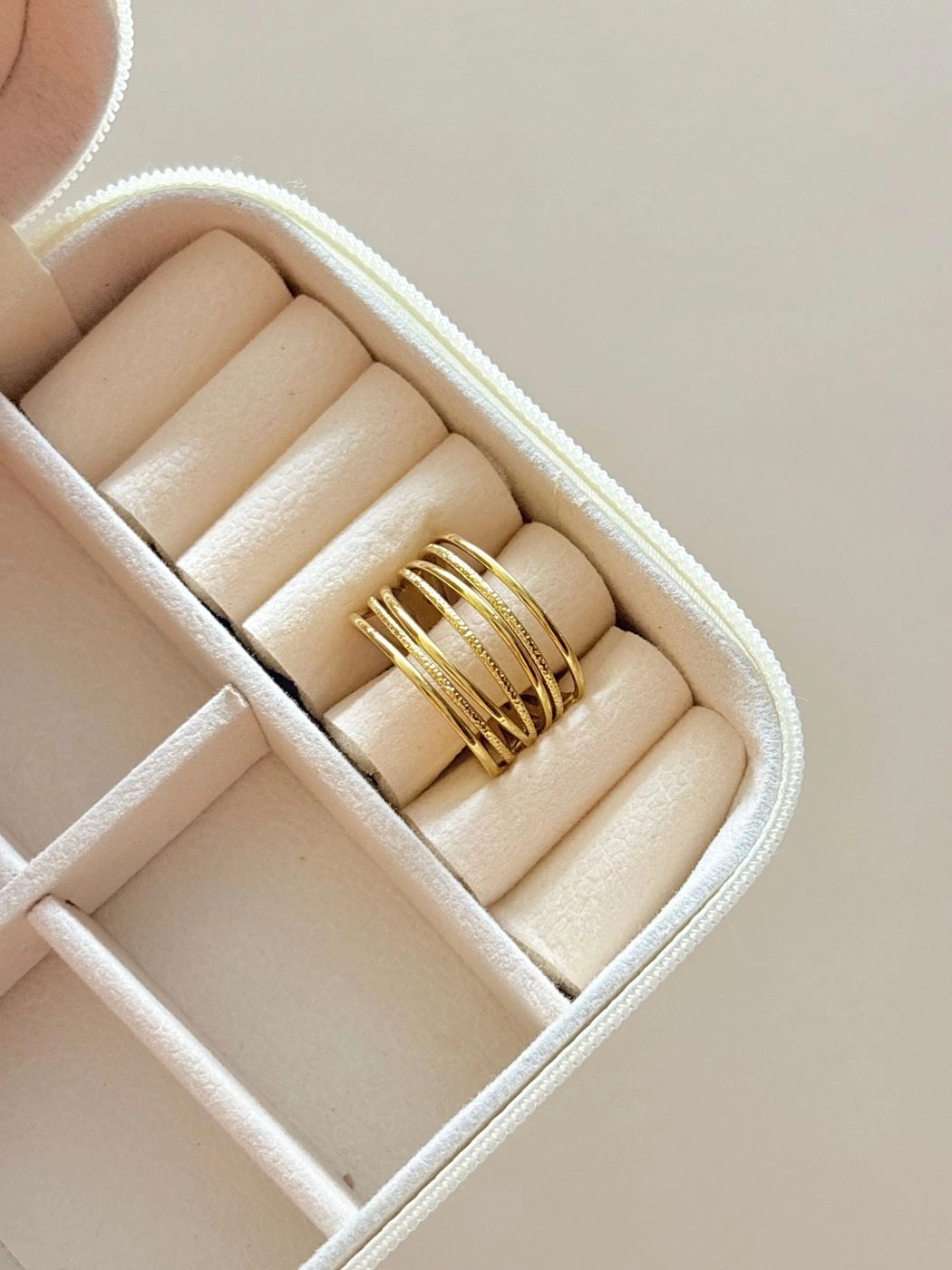 Multilines adjustable ring