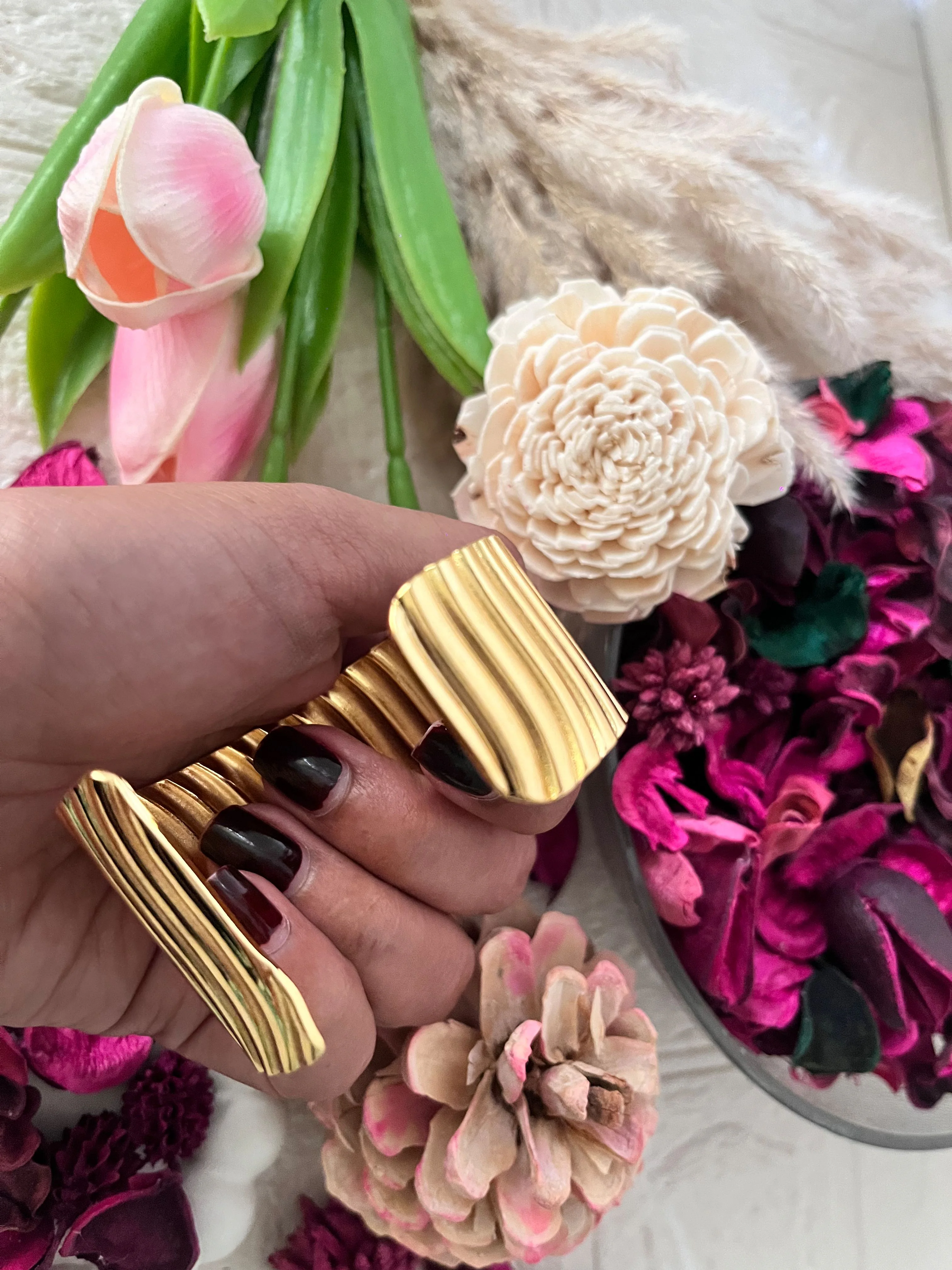 316L Stainless Steel (Premium Anti-Tarnish) Hand Cuff