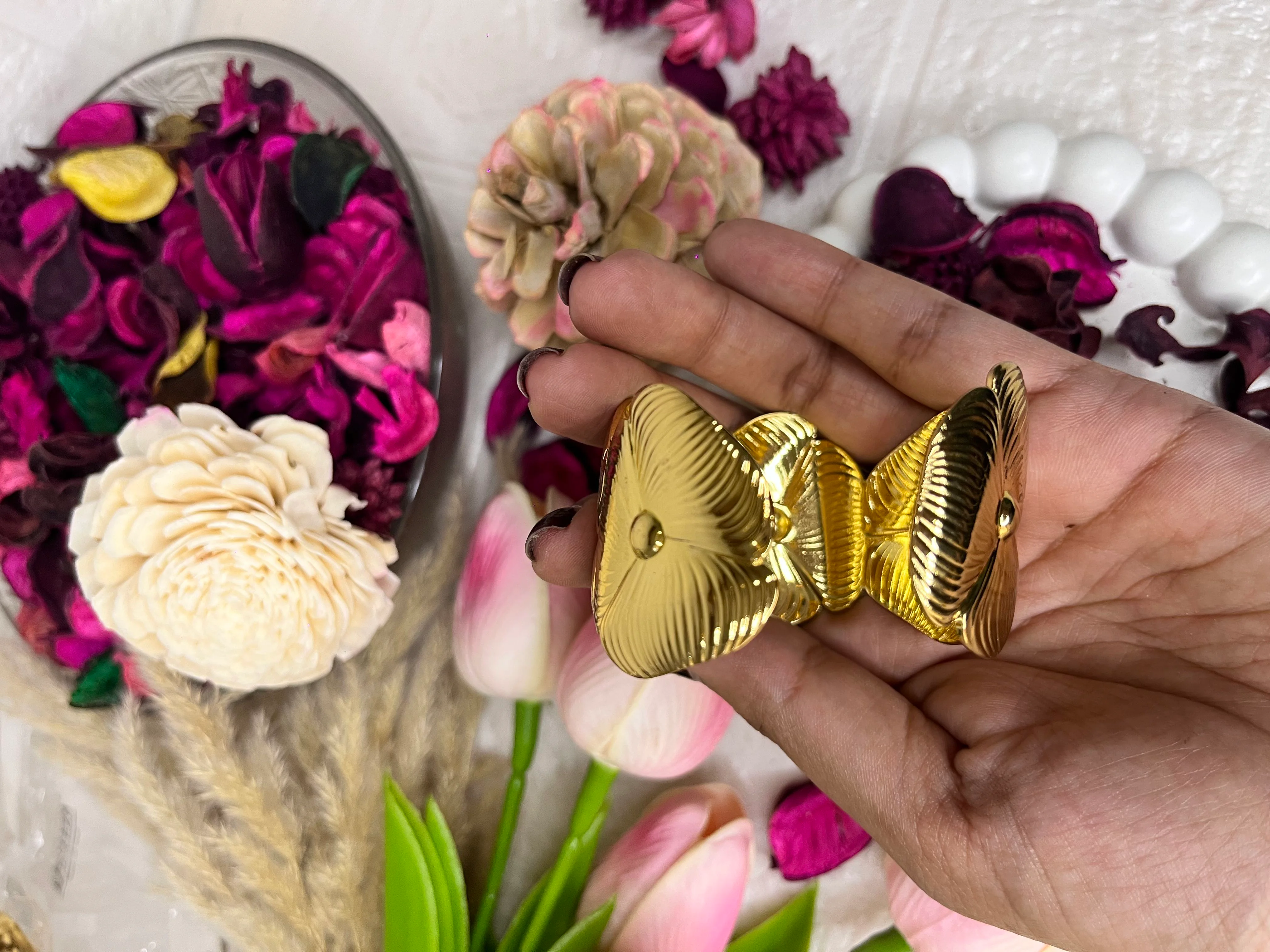 316L Stainless Steel (Premium Anti-Tarnish) Hand Cuff