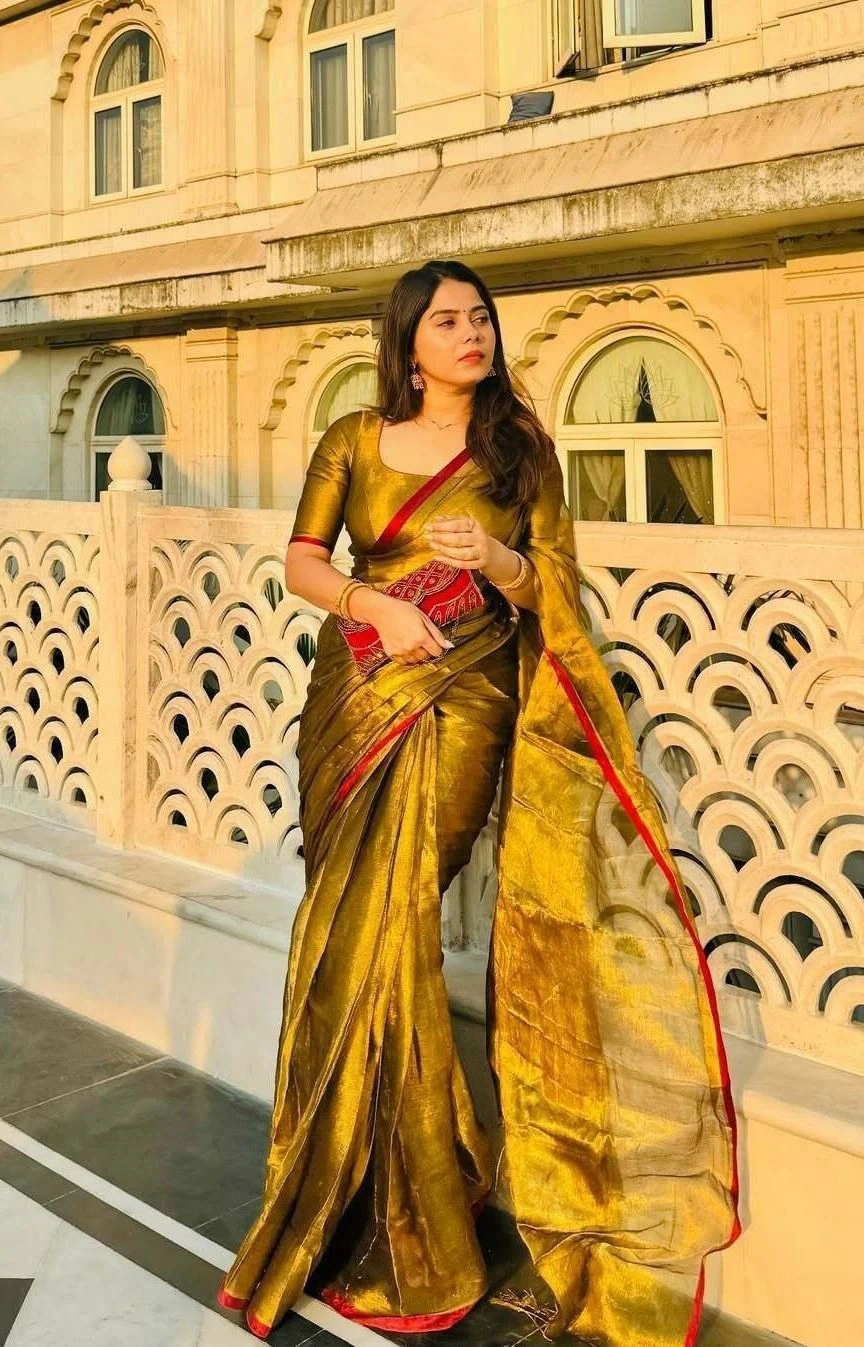 Tissue Saree