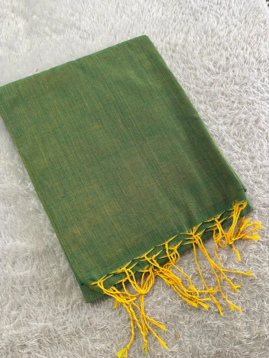 3 Shade Pastel Colour Mul Cotton Saree 2