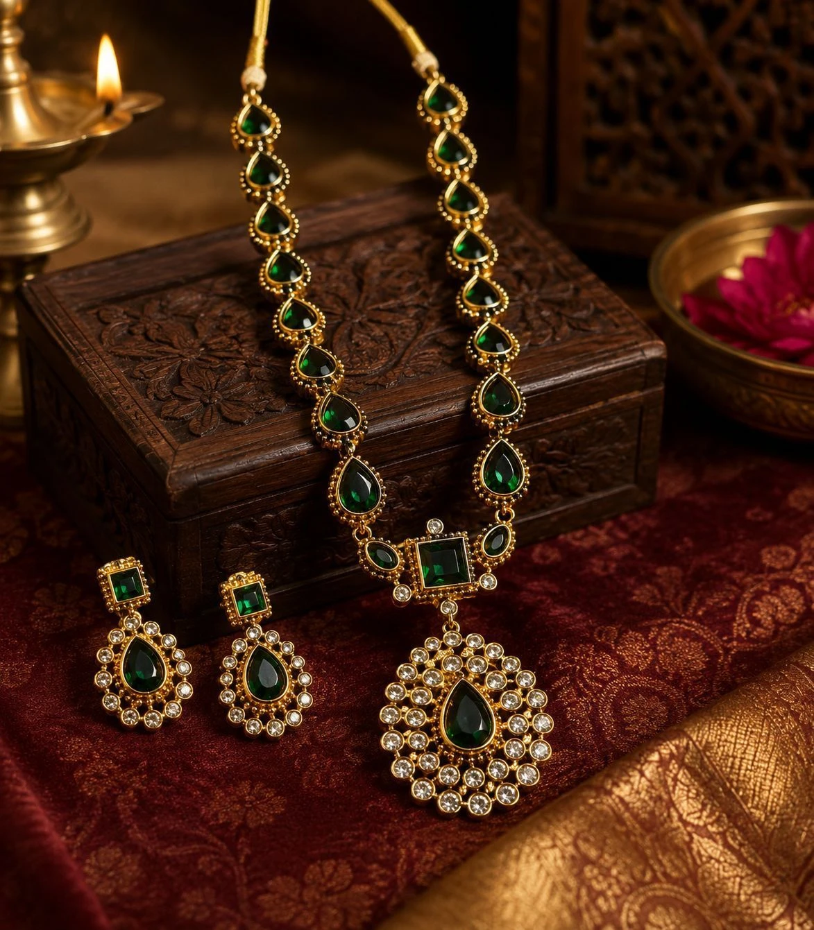 Jyothika Inspired Long Chain