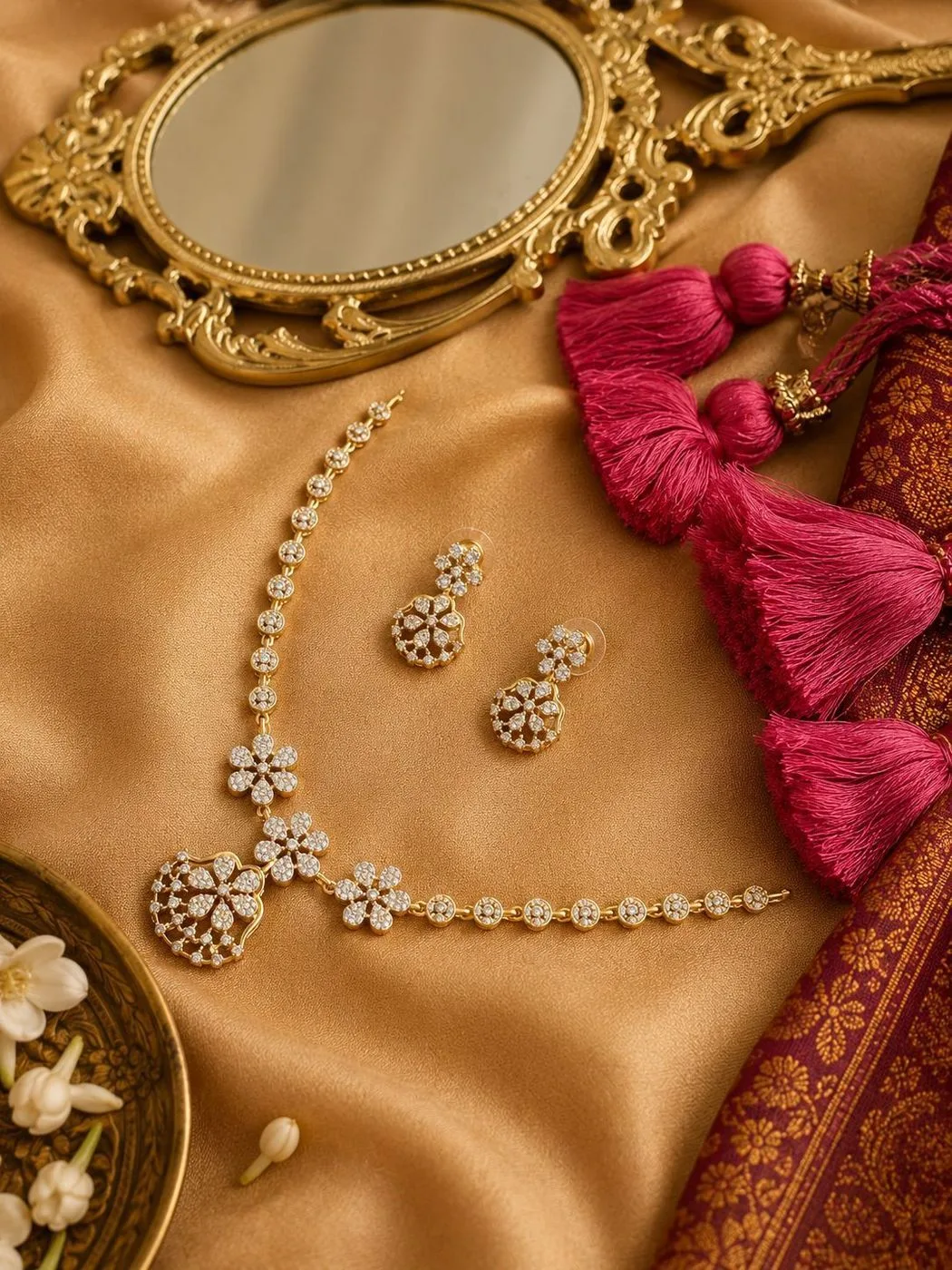 Dilnas AD Stone Necklace