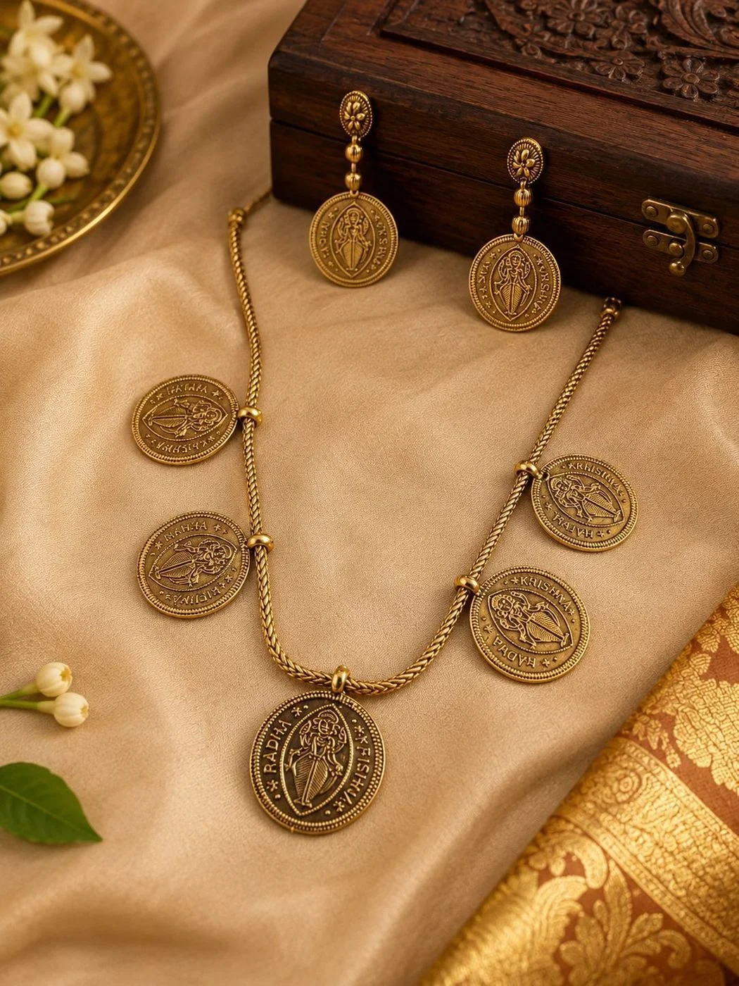 Old Real Coin Aesthetic Traditional raditional Necklace