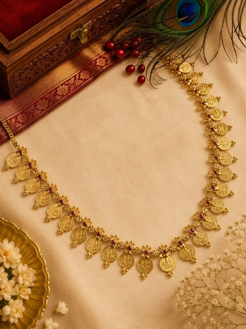 Coin Long Necklace