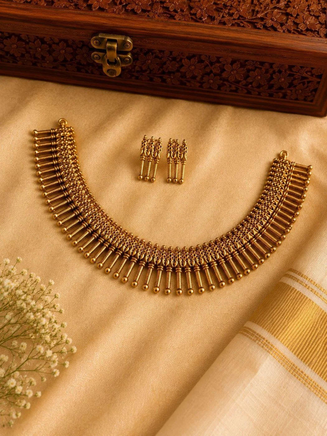 Mullamottu Necklace