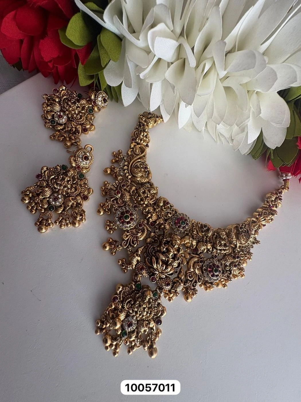 Antique Lakshmi Necklace Set