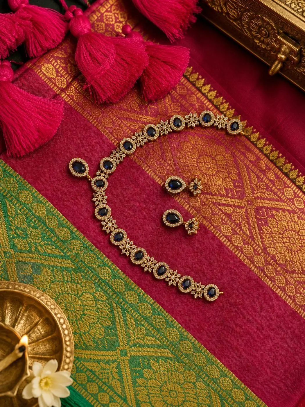 AD Stone Necklace