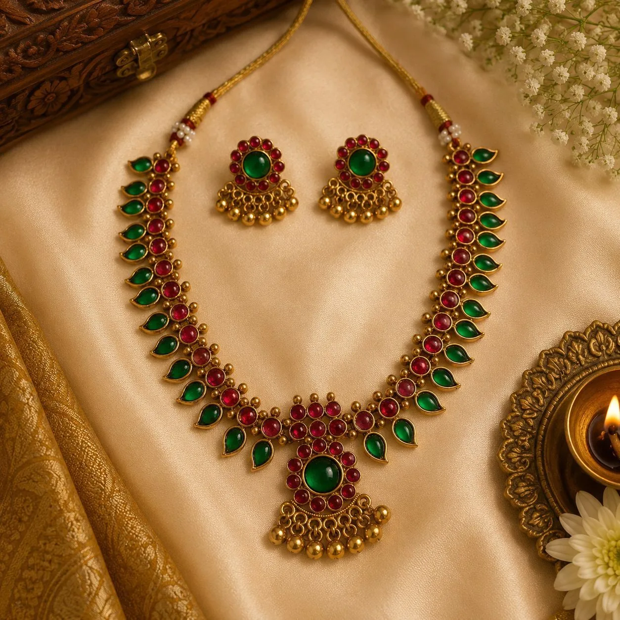 Rajwadi Temple Necklace 1