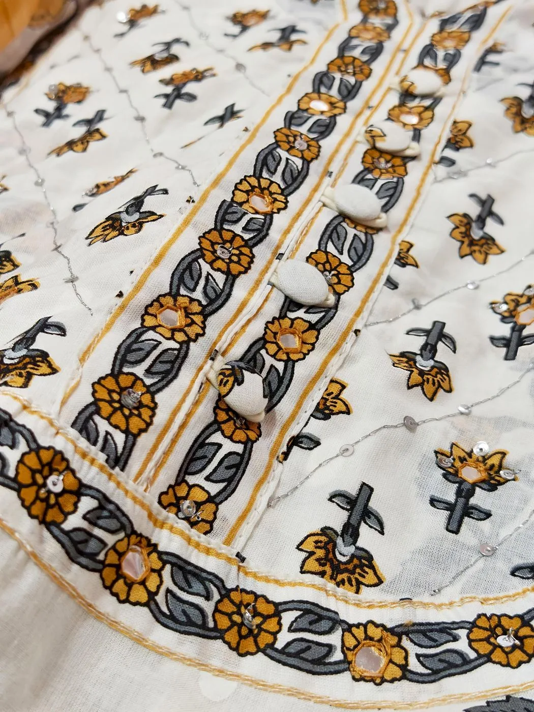 Aditi | The Heritage Print Suit for women