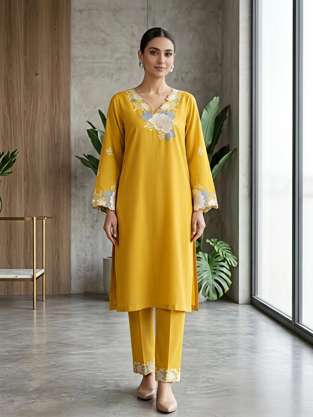 Luxury two-piece co-ord set, designed for the modern woman