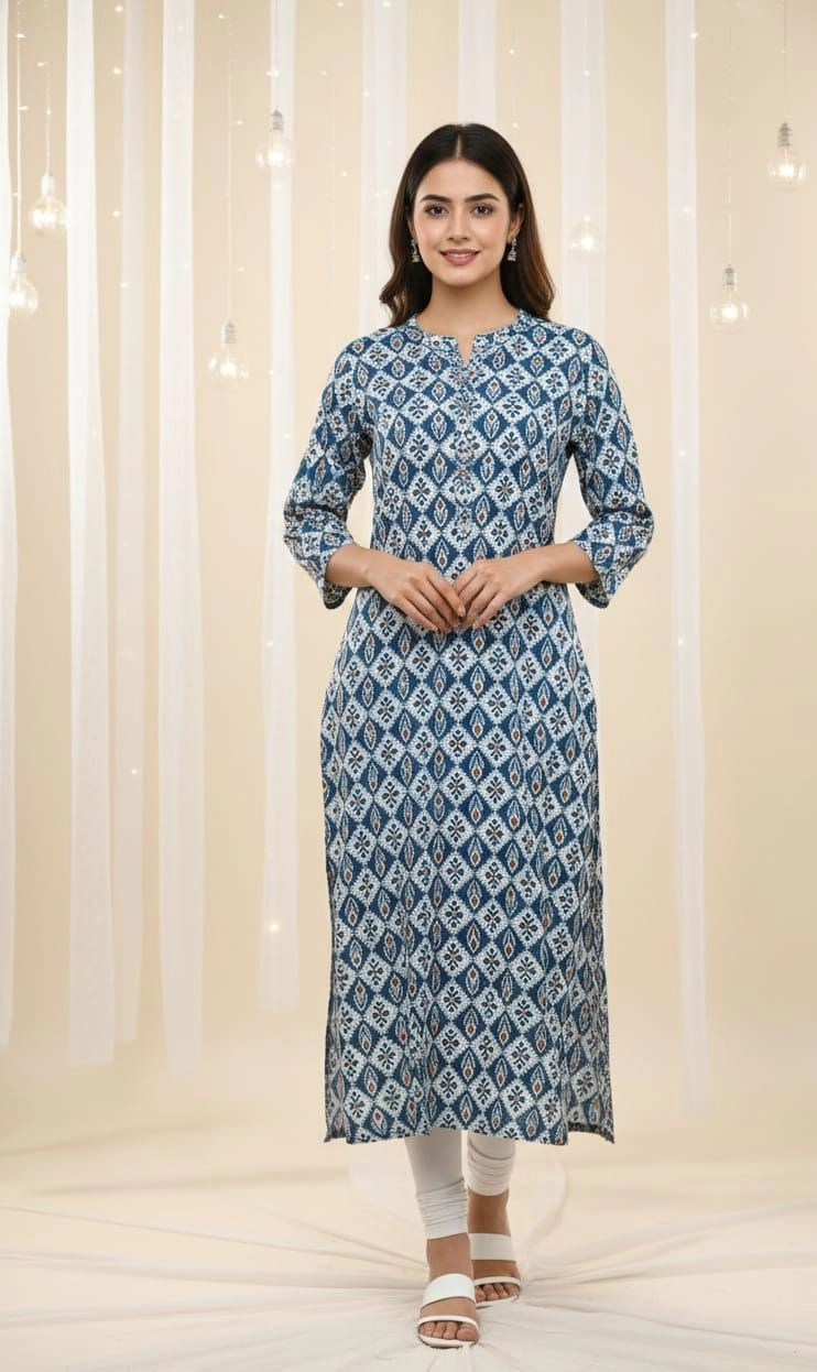 cotton straight kurti CSK 102