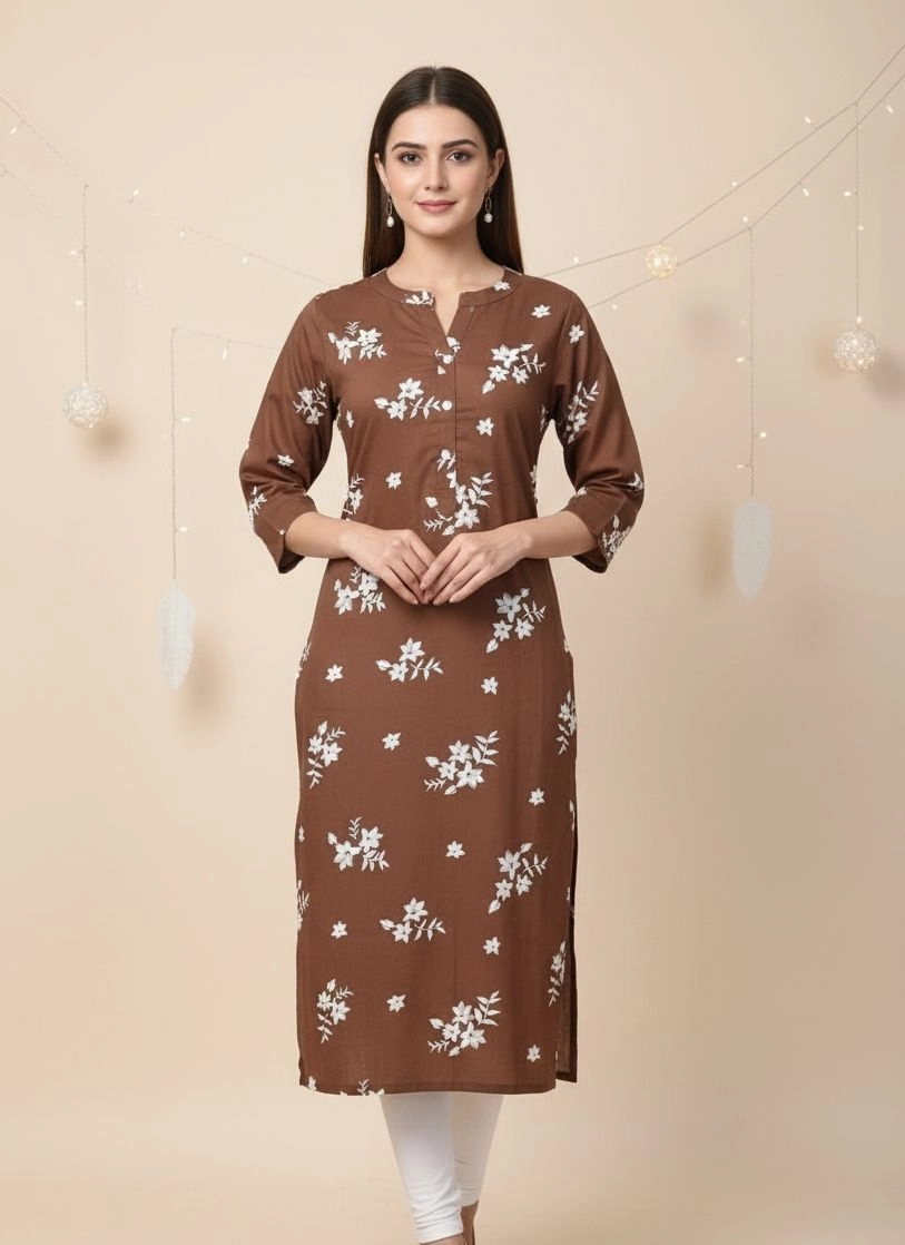 Cottan straight kurti CSK 103