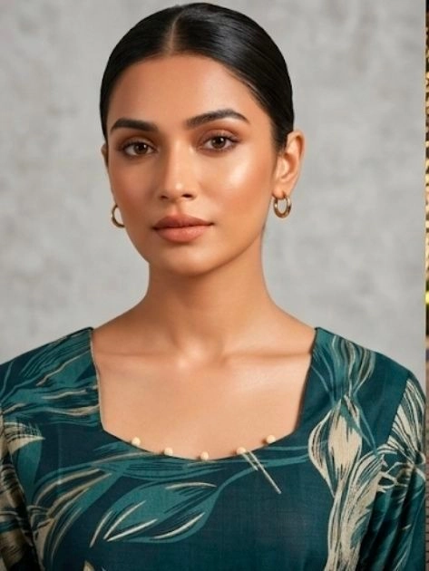 Bottle green Vatican silk cordset 3