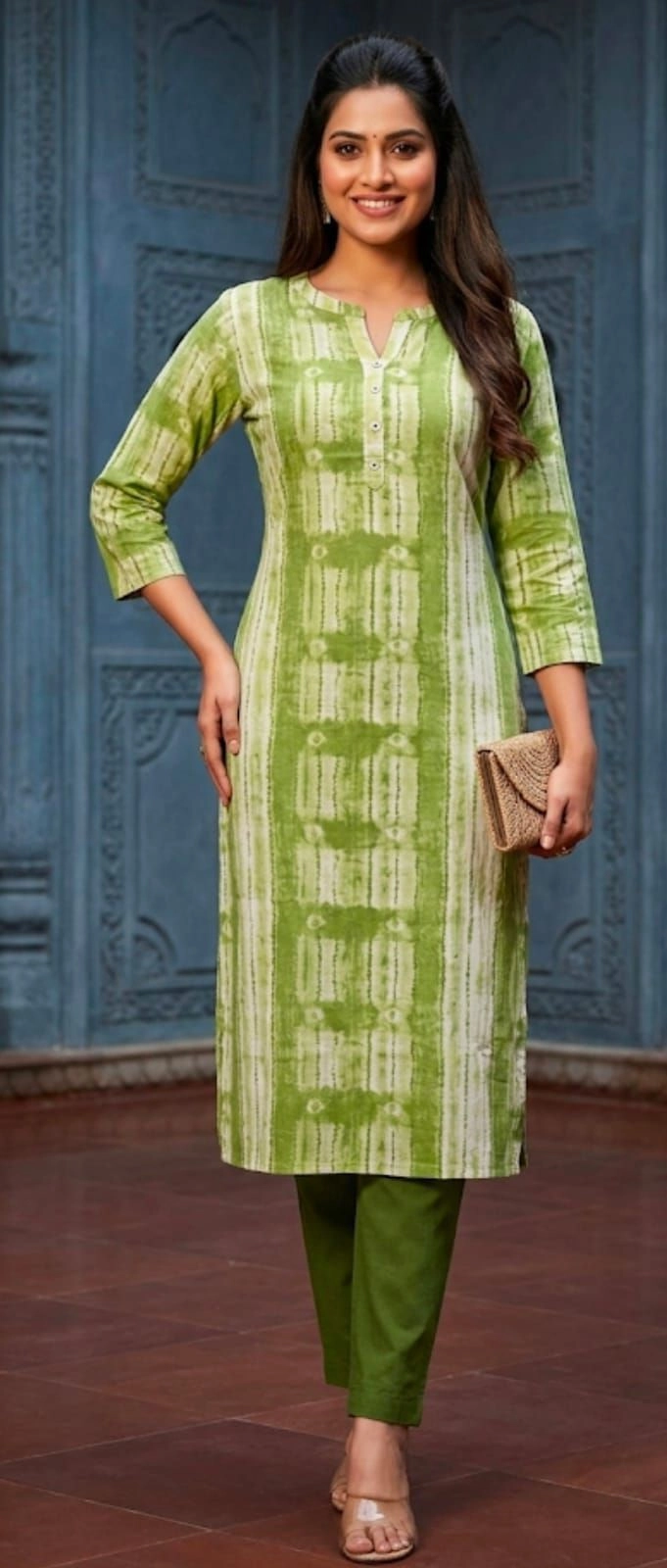 straight kurti